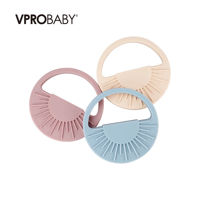 New Sun silicone baby chewing teether baby teether manufacturer chewing toys silicone sun baby teether