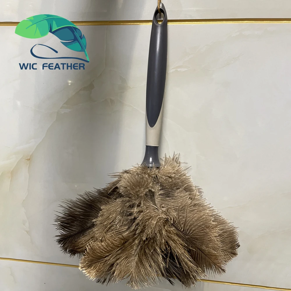 Wholesale Cheap 16 inch Feather Duster Cleaning with Plastic Handle Ostrich Feather Duster
