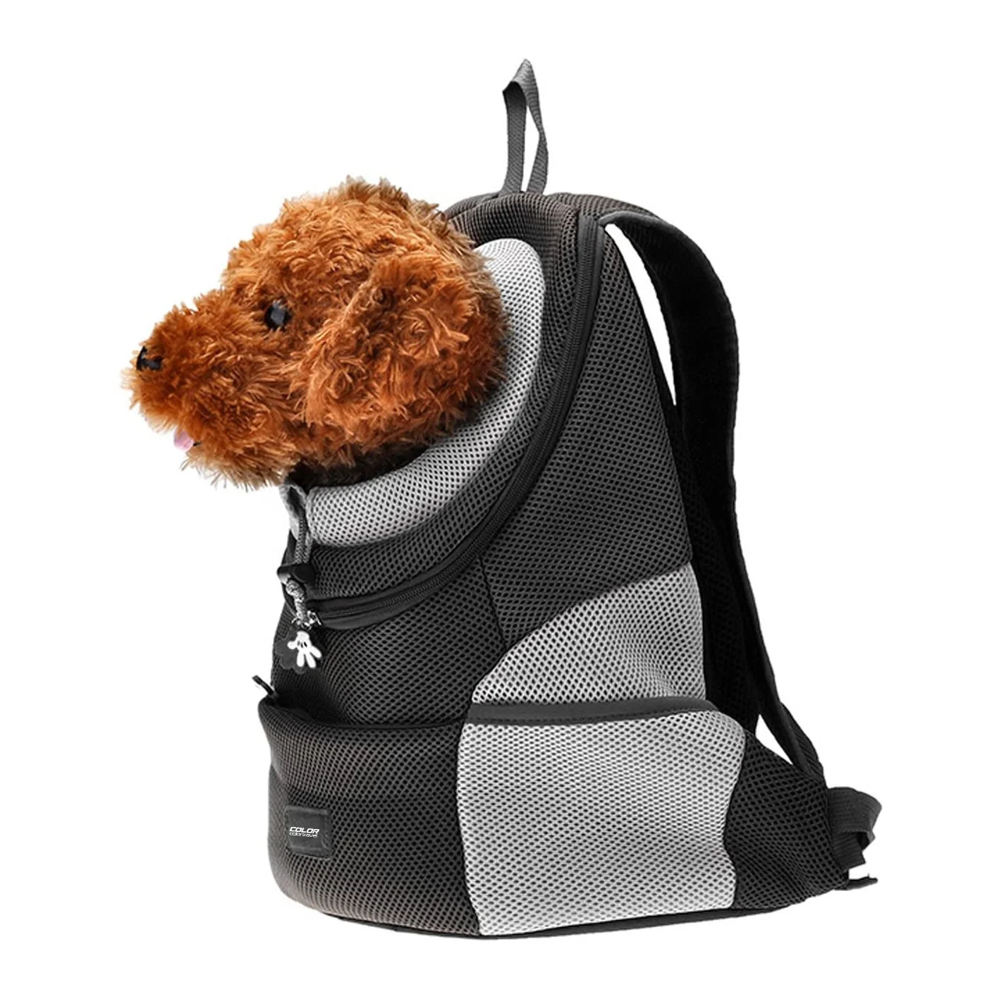 Breathable pet backpack portable pet bag front dog travel bag for god cat