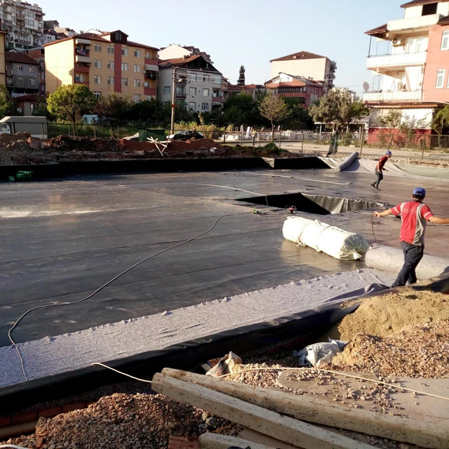  Plastic price 0.1mm-2.5mm impremeable HDPE geomembrane sheets for lanfill fish