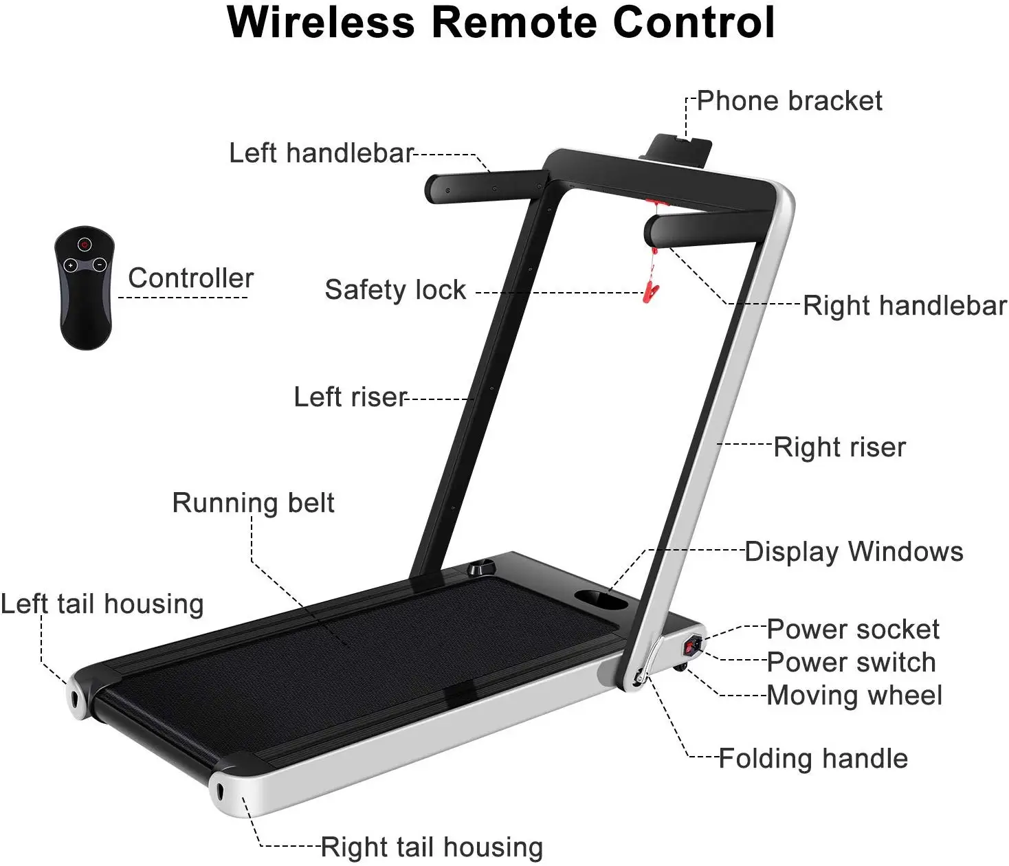 Esang Running Machine Cheap Price Home Use Walking Pad Small Size Mini Treadmill for Trotadora