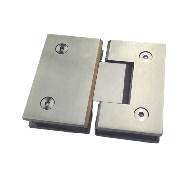 180 degree double side shower hinge glass to glass door hinge
