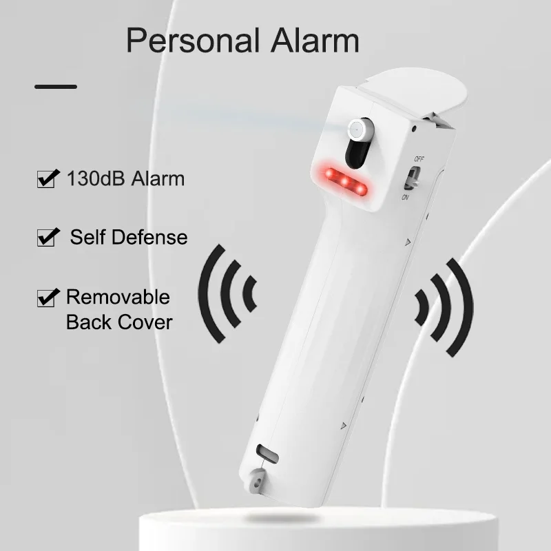 150 DB emergency mini sos self defense keychain personal alarm devices for elderly falling
