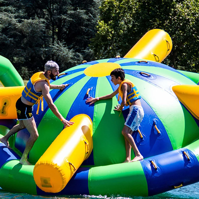Sea Sport Games Inflatable Aqua Park Water Theme Park Equipment Island Floating Water Park For Sale