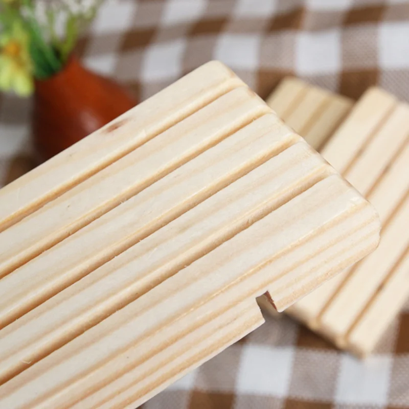 
Best Selling Cheap Creative Natural Wooden Soap Tray Soap Dish For Bathroom 