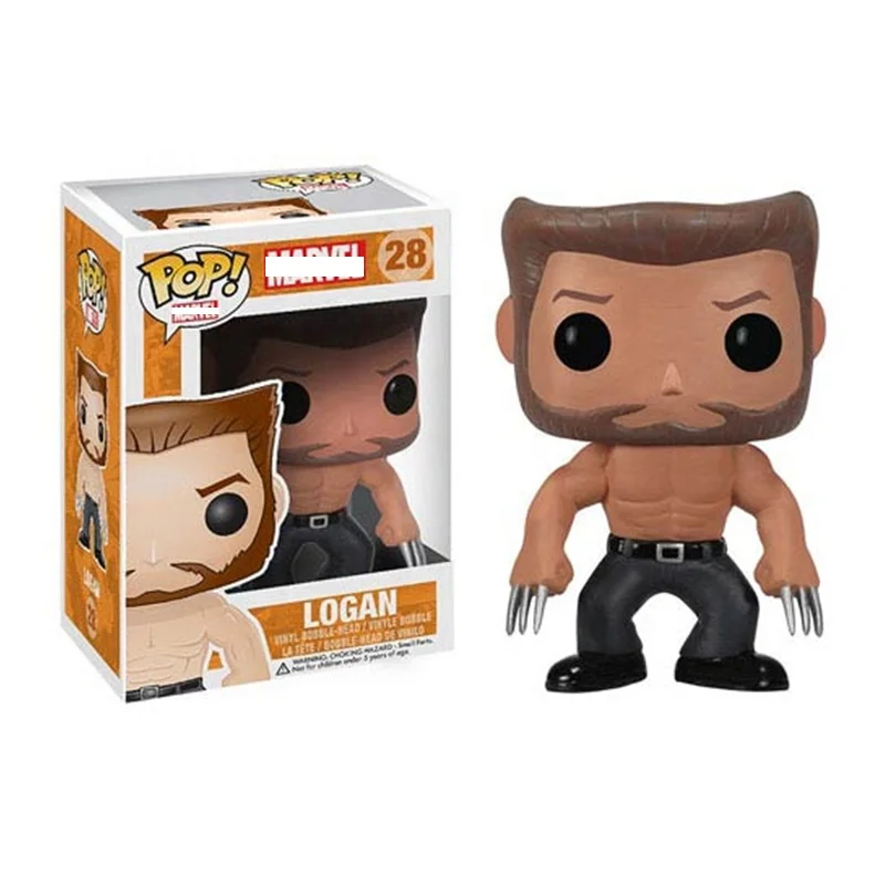 Funko Pop Movie Character 28 LOGAN Vinyl Action Figure Vinyl Model  Figurine Toys Collection Cute Doll Gift