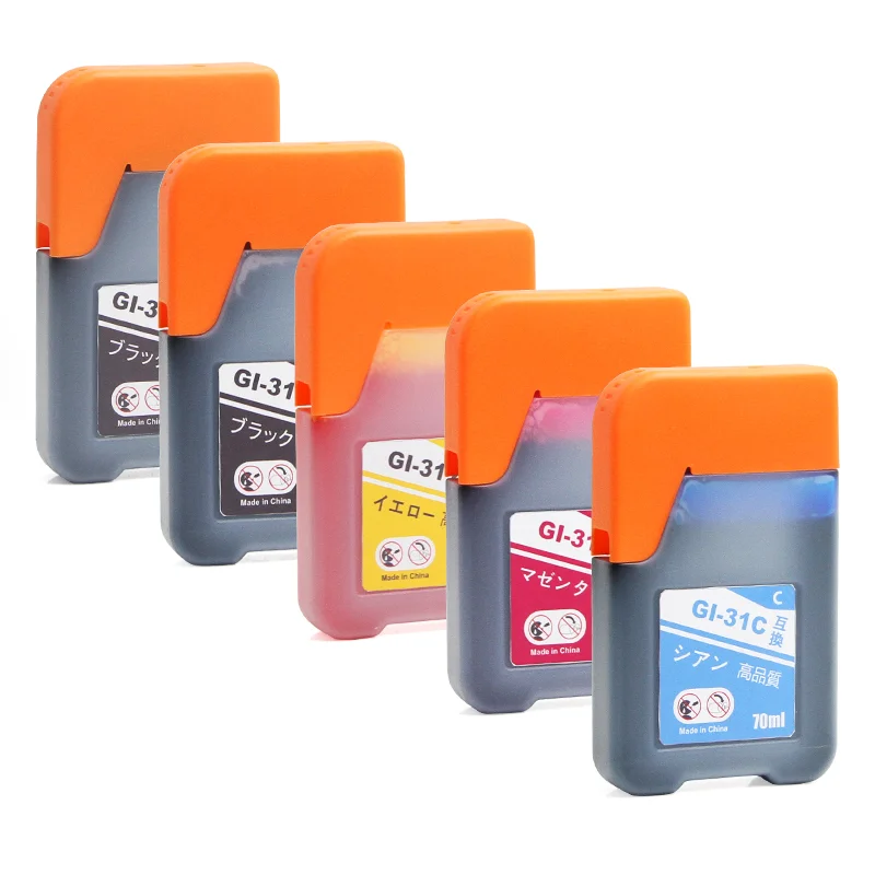Ocbestjet 70 мл CGI-31 GI-31 краситель чернила для принтера Canon PIXMA G3360