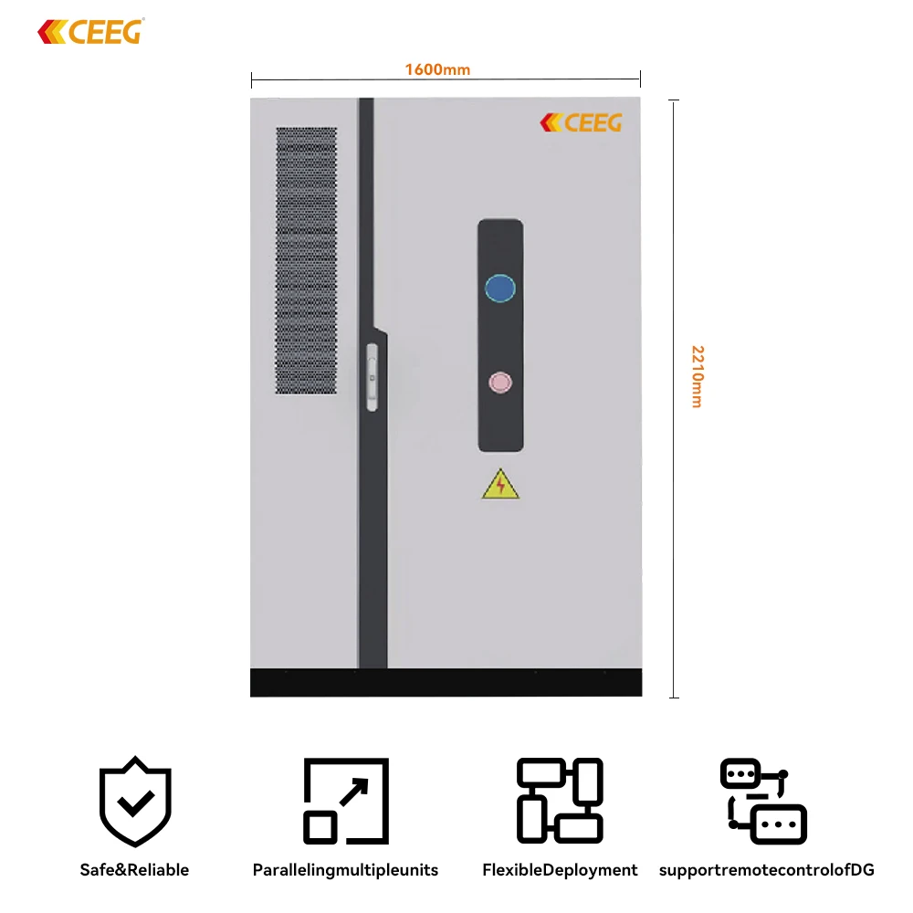 Солнечная батарея CEEG 372KWh промышленный коммерческий шкаф для хранения энергии синий LIFEPO4 аккумулятор