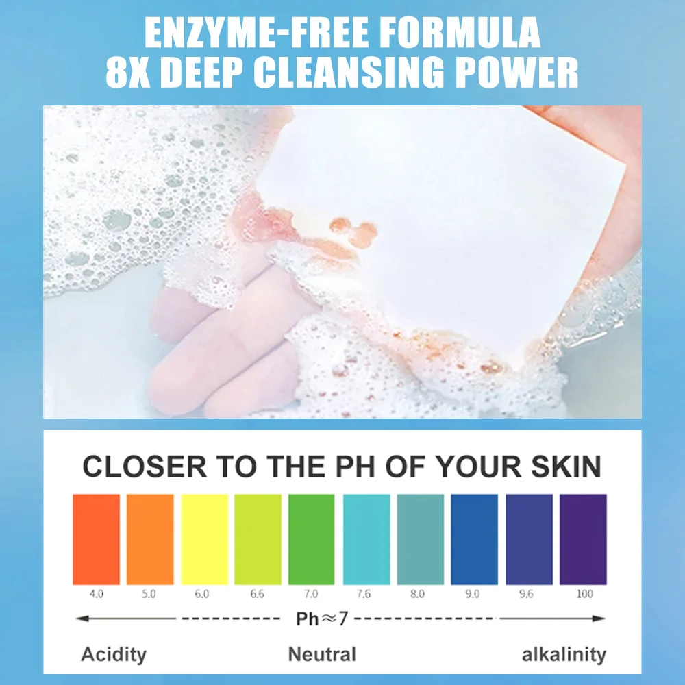 Washing Powder Detergent Natural Laundry Detergent Sheets Eco-friendly Biodegradable Laundry Detergent Strips