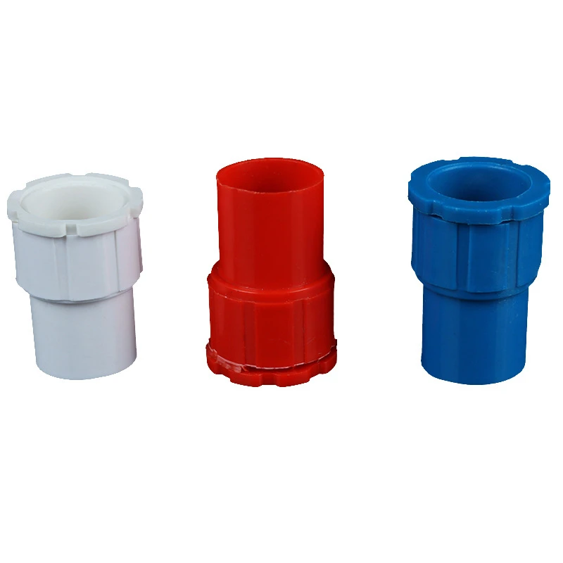 Chinese High Quality Plastic PVC Pipe Nipple Thread Fittings UPVC feed water loose connection
