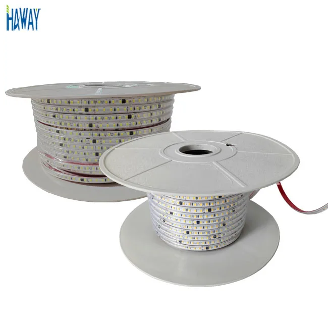 High Voltage LED Strip AC220V-240V 100m/roll led strip light 2835 8mm 120L Flex led strips