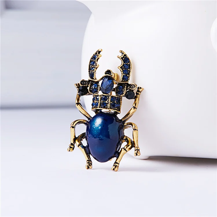 Halloween Pumpkin Spider Napkin Rings Metal Alloy Serviette Animal Brooch Pins