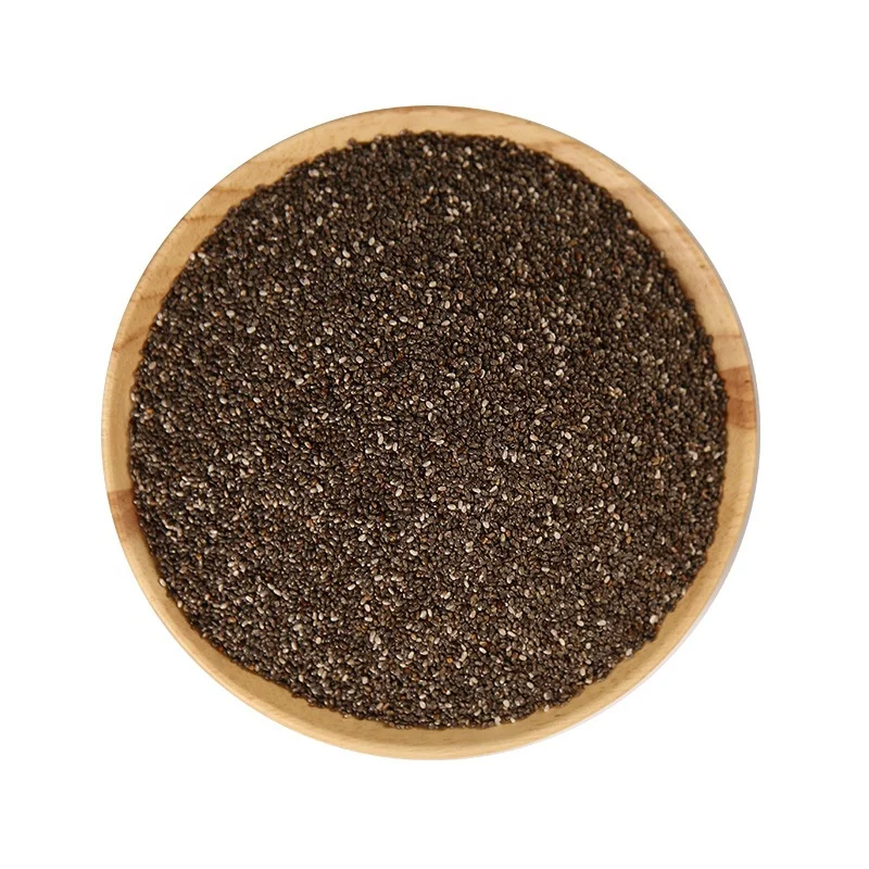 Wholesale High Quality Raw Material 100% Pure Natural Cleaned Black Bulk Organic Chia Seeds With Best Price