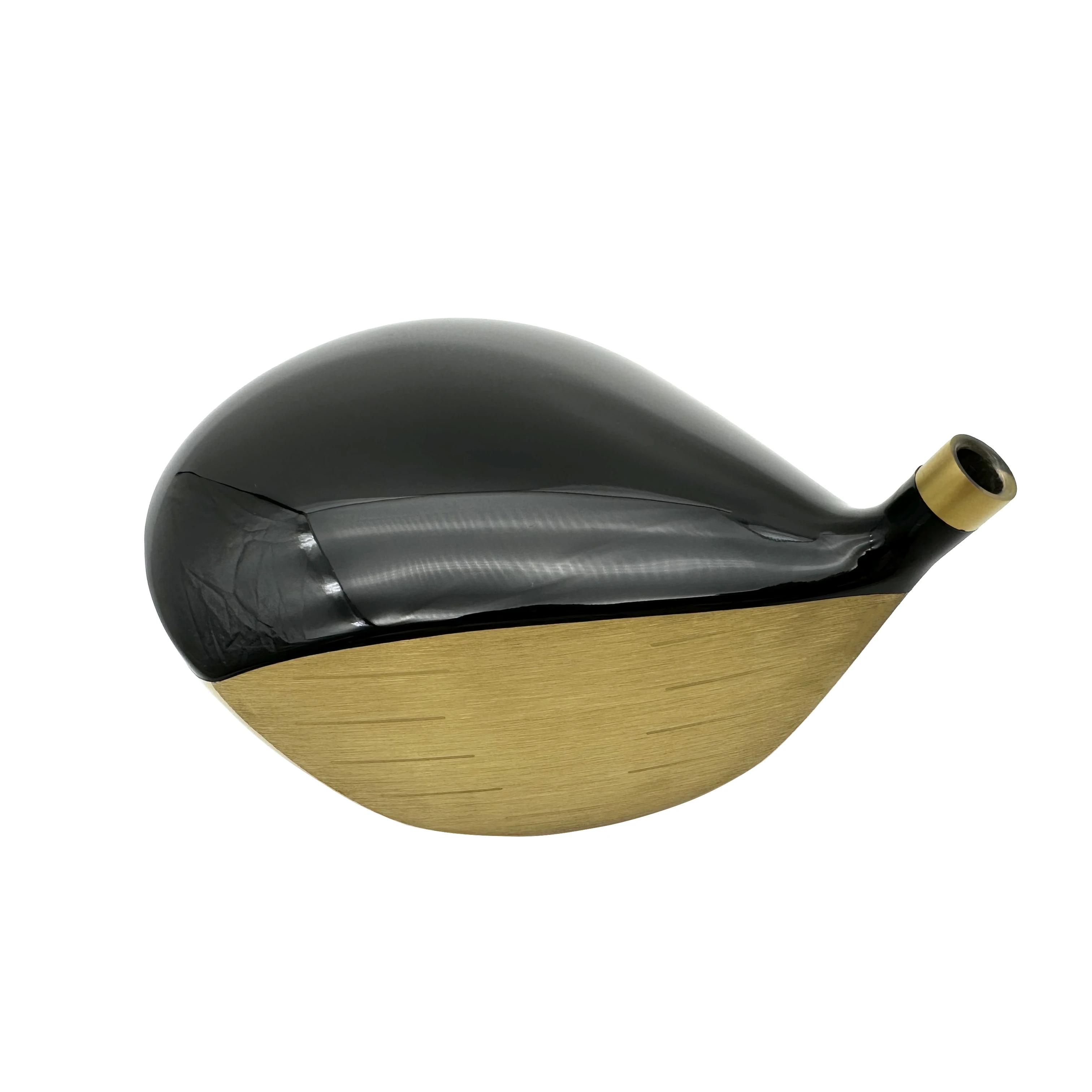 2023 New Design Custom Golf Clubs PVD Plating Gold Titanium Alloy Material Forged Mens Golf Driver Head