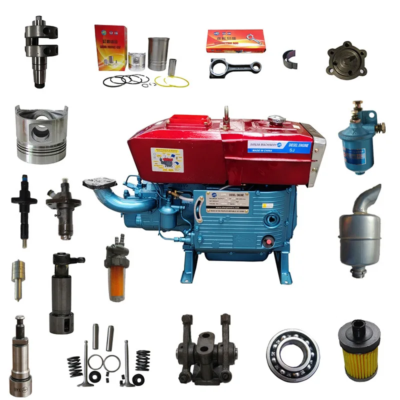 High Quality  4ja1 diesel engine diesel engine maize grinding machine lister diesel engine water pump for machine
