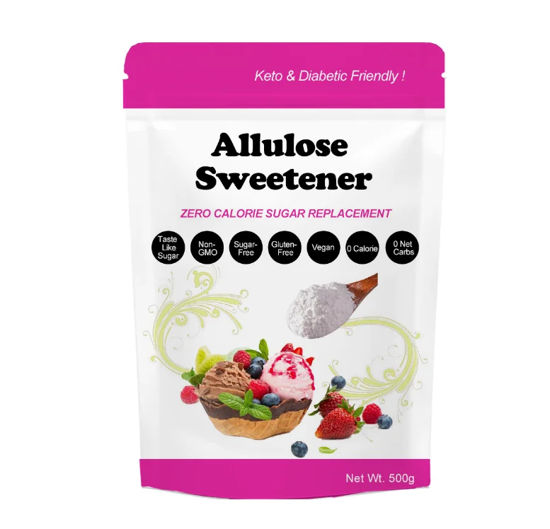Calorie-free natural sweetener allulose sugar replacement allulose syrup, organic allulose powdered sweetener