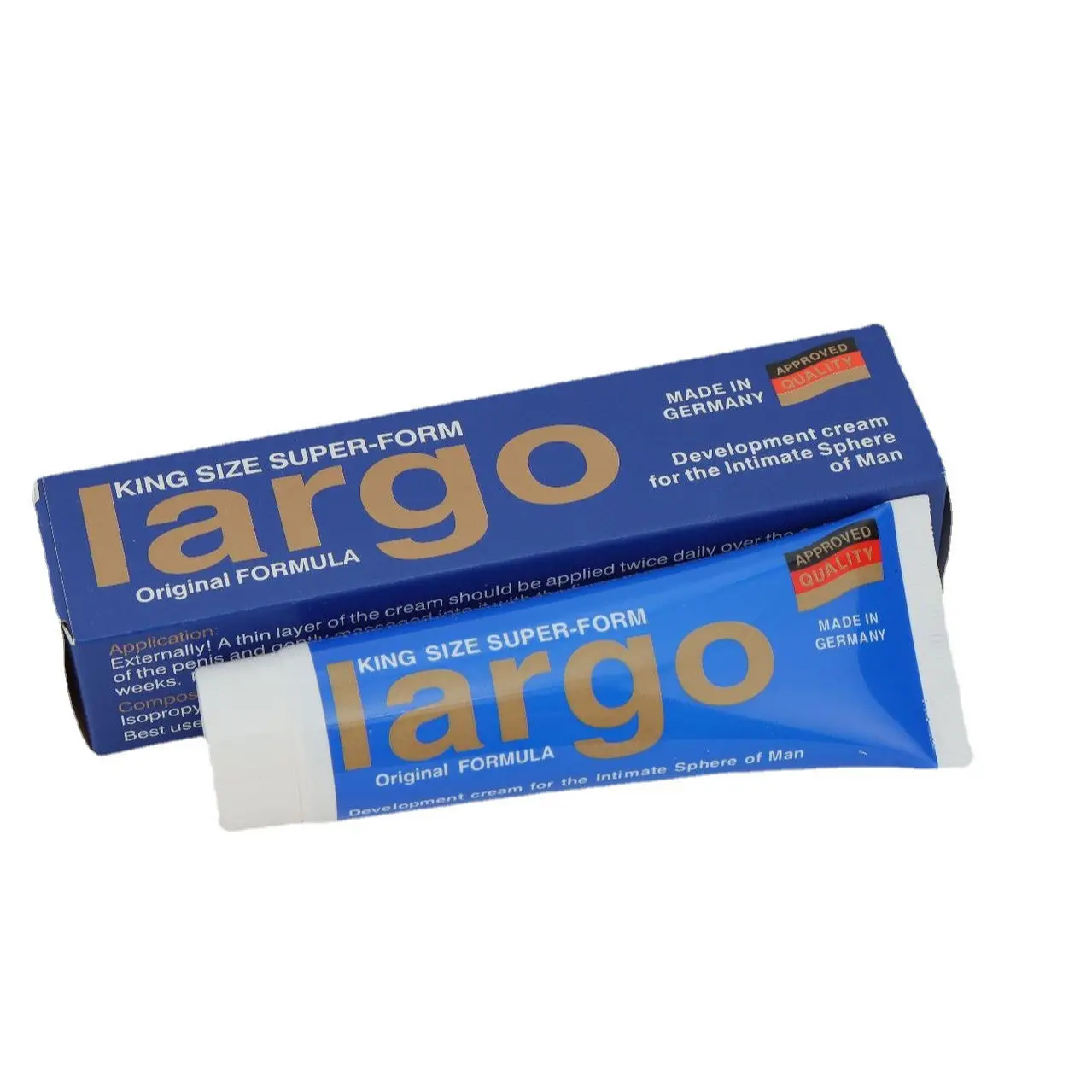 Wholesale New Arrival Man Use King Size Largo Cream 60g Largo Enlargement Cream Herb Largo Cream Original For Repair