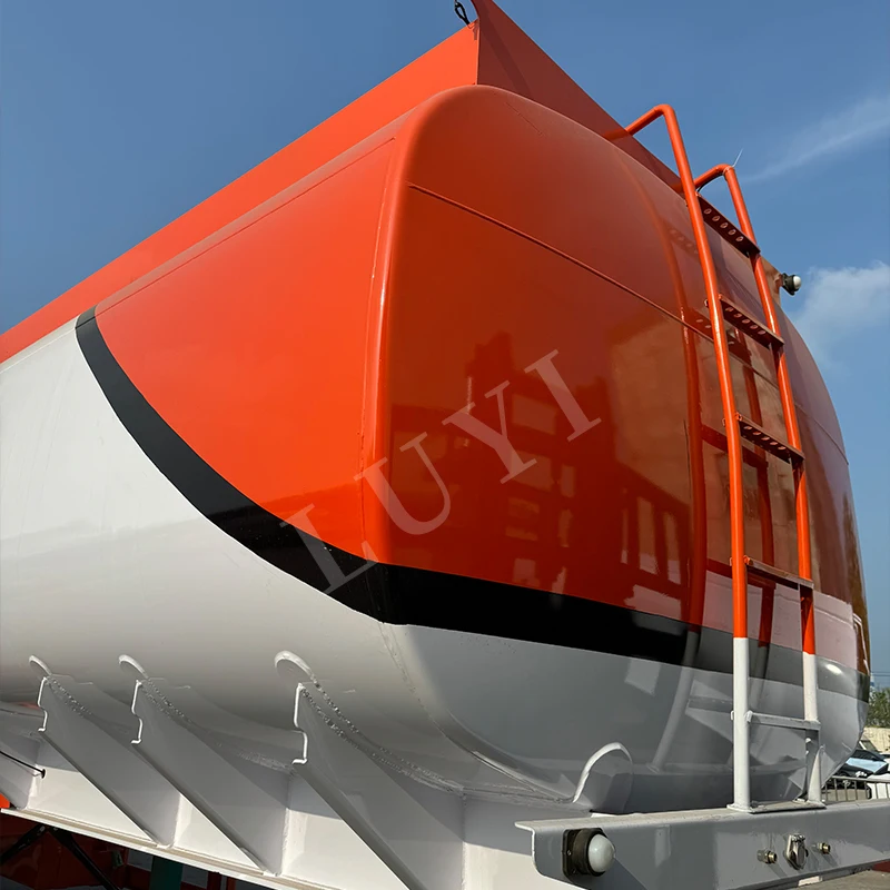 New 50000-Liter Fuel Tanker Semi-Trailer Steel Oil/Gasline Tanker with 12r22.5 Tyre for Sale