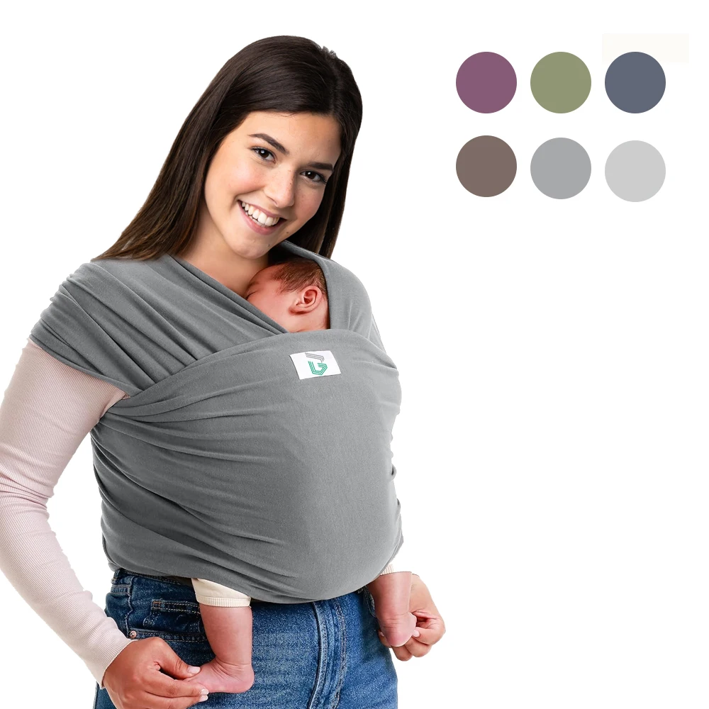 organic new born baby cloth carrier wrap stretchy sling baby carrier wrap for newborn