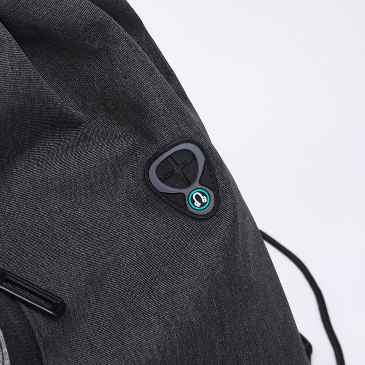 Unisex High Quality Gym Bag With Headphone Jack Waterproof Foldable Drawstring Backpack