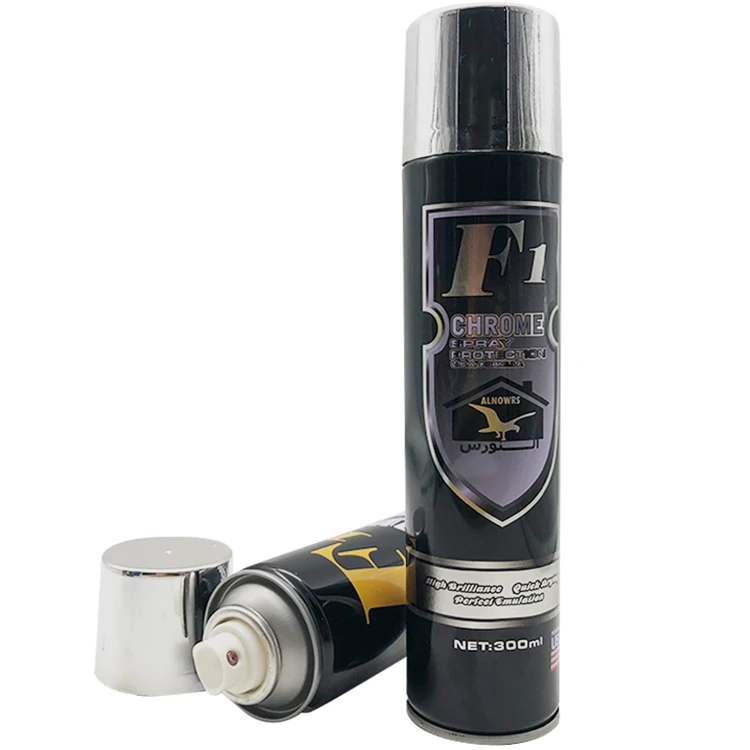 
Chrome spray use paints for gold silver chrome spray plating aerosol paint plastic and metal and mini chrome plating spray paint 