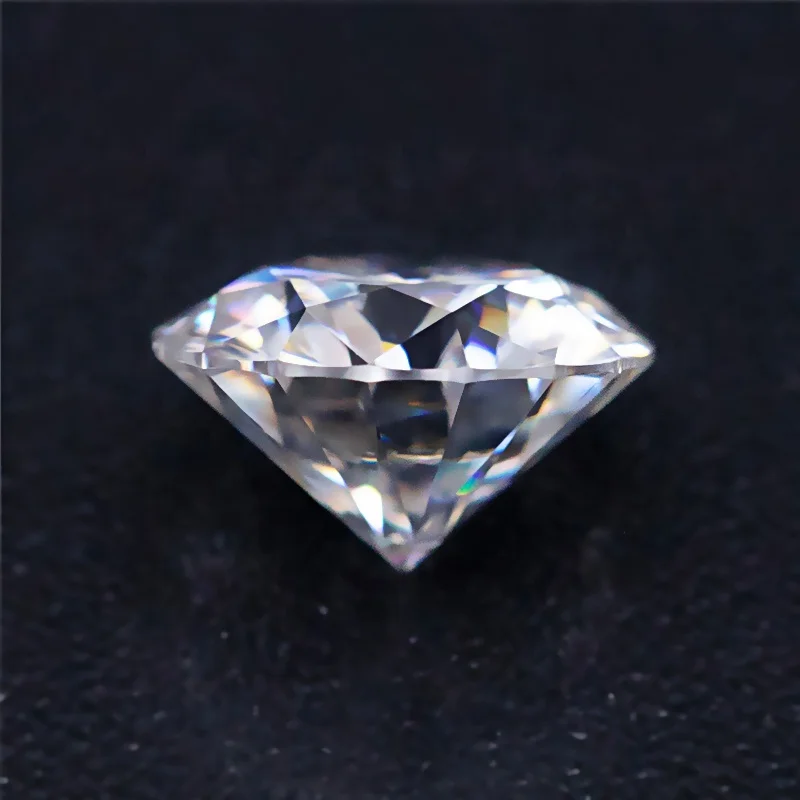  Оптовая продажа сертифицированные сердца Panyu gra белые муассаниты 1 5 карат цена за лабораторный Выращенный бриллиант