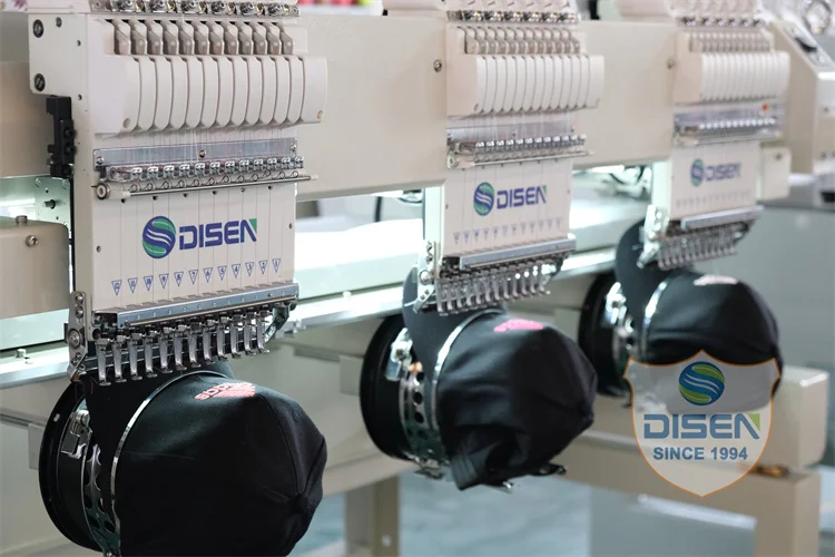 China Hot Sale 3heads Computer Digital Automatic Caps and Shirts Sample 3 Head Embroidery Machine Computerized Three Heads