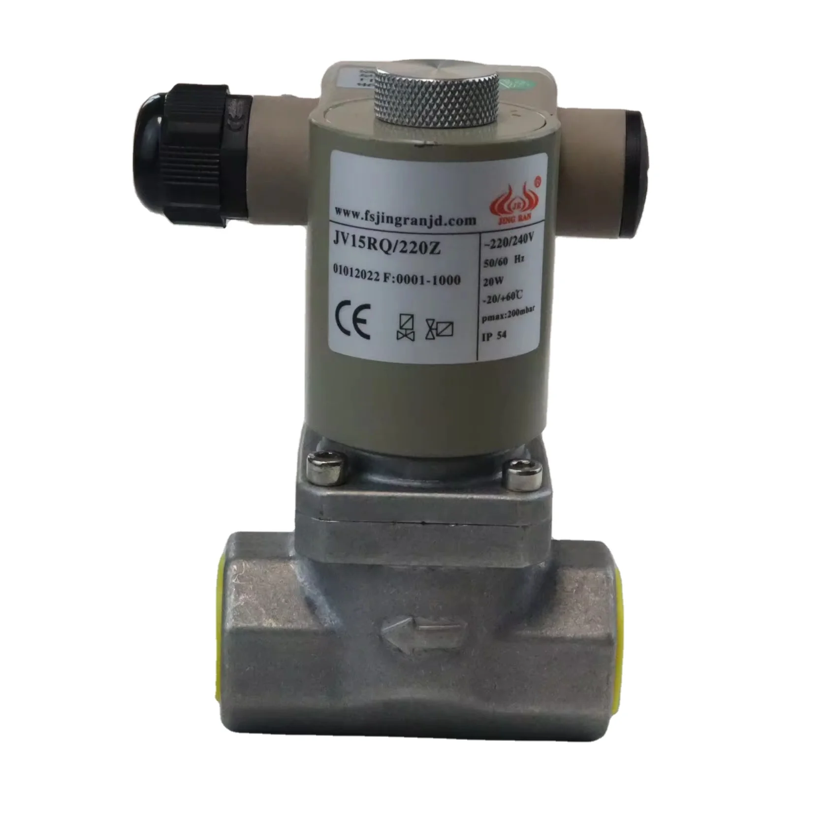 Industry gas safety valve for gas solenoid valve liquefied petroleum gas Electromagnetic Solenoid Valve