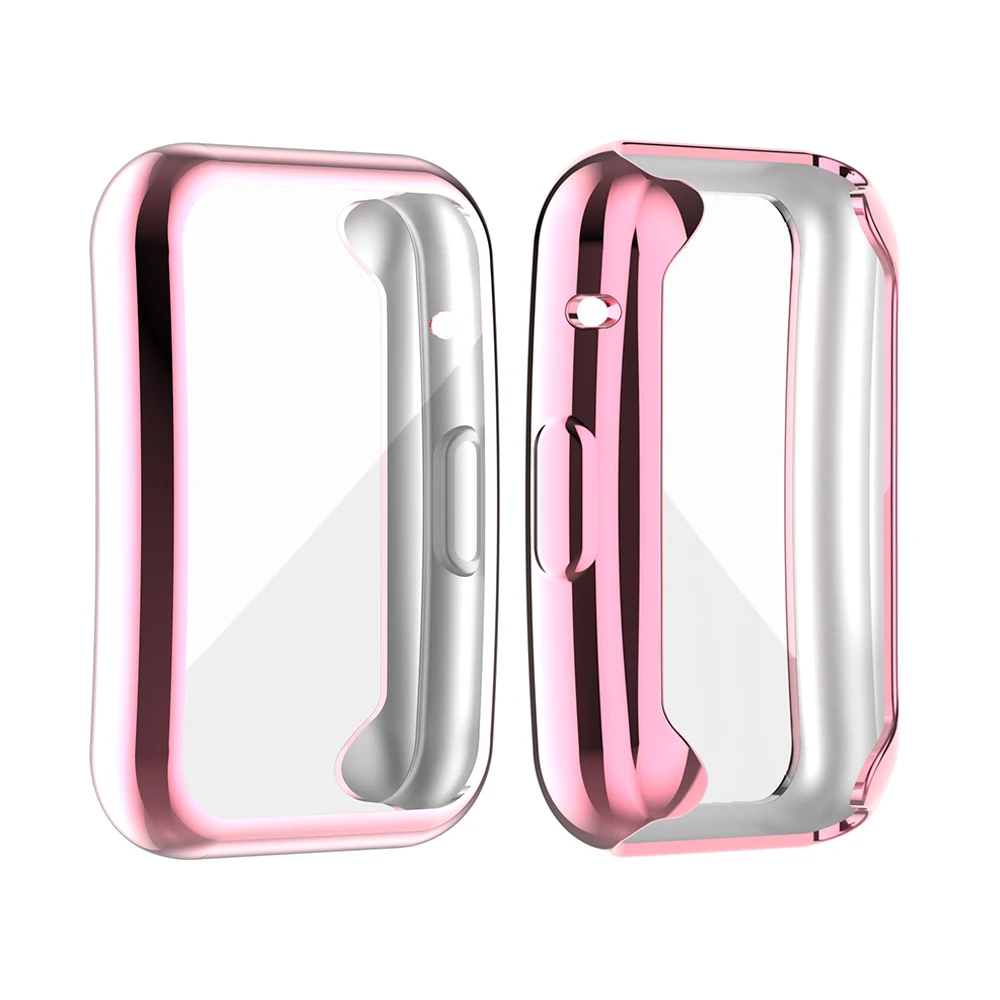 Ultra Slim Soft Tpu Screen Protector Smart Watch Fit Strap And Protective Case For Huawei Fit