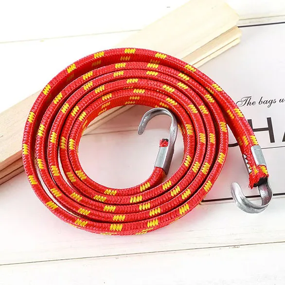 Эластичный багажный ремень 2 м для фиксации багажника на мотоциклах и электромобилях