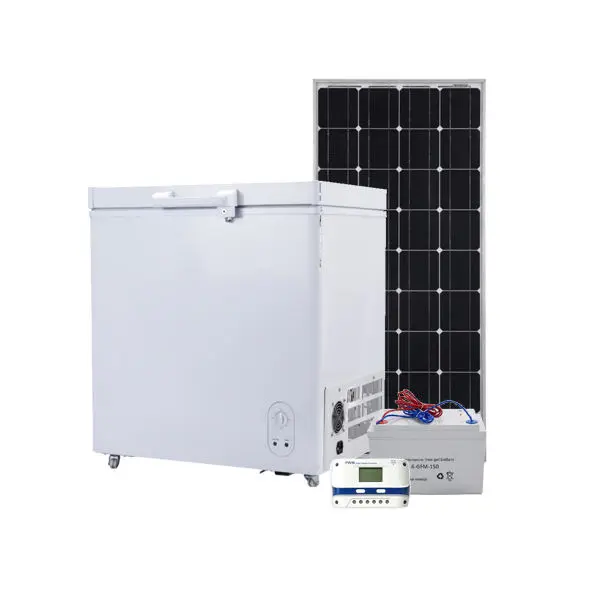 Dc Solar Powered Deep Freezer For Commercial Use