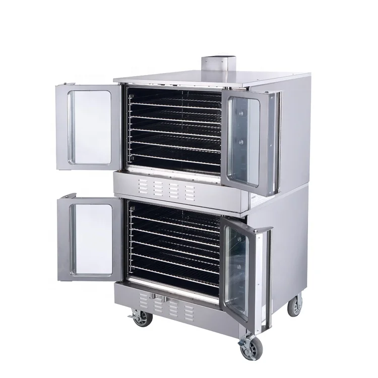  Газовая конвекционная печь в американском стиле (два слоя) новый стиль тостер для хлеба из нержавеющей стали