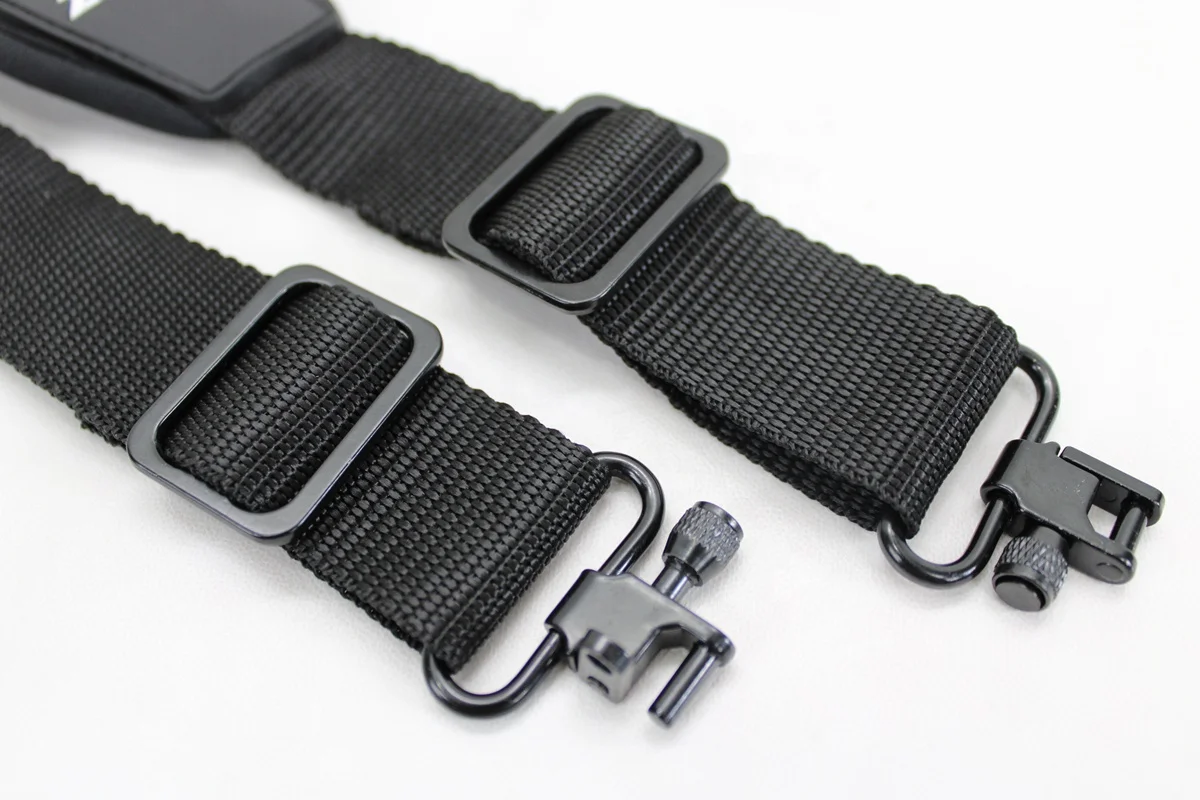 
Customized 2 Point Gun Sling Swivel Strap 15 Ammo Shell Holder With Metal Swivel Shotgun Padded Rifle Sling 