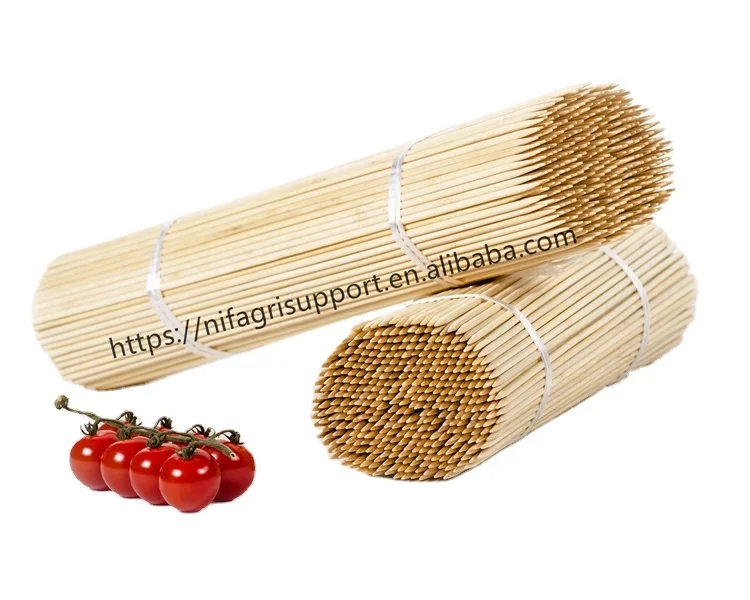High quality durable using natural bamboo stakes long bamboo flower stick