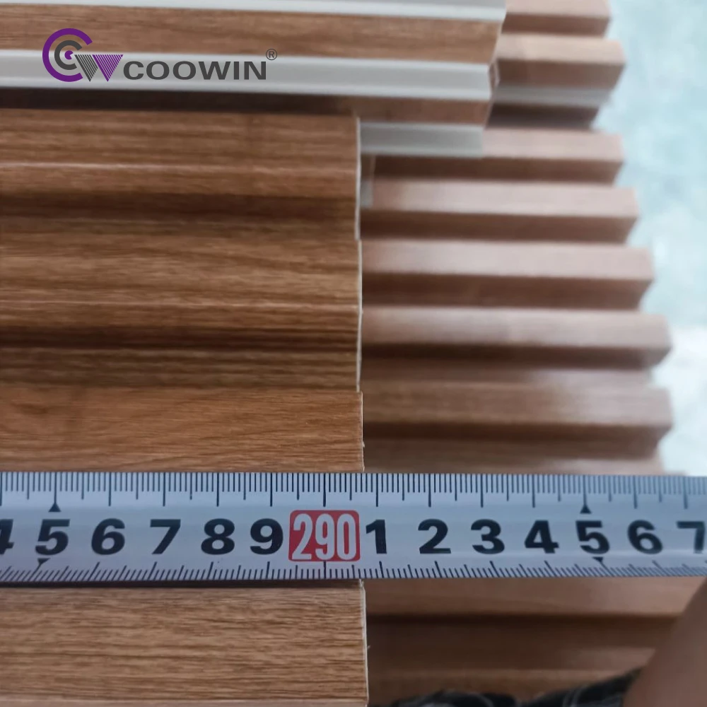 Stylish and Modern Decorative Wall Panels for Luxurious Spaces Designed with Premium WPC Fluted Wall Panel