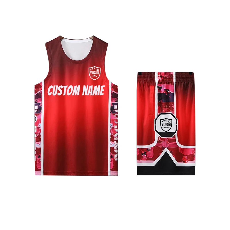 Custom Men Basketball Jerseys Printed Reversible Mesh Basketball Jersey Custom basketball jersey