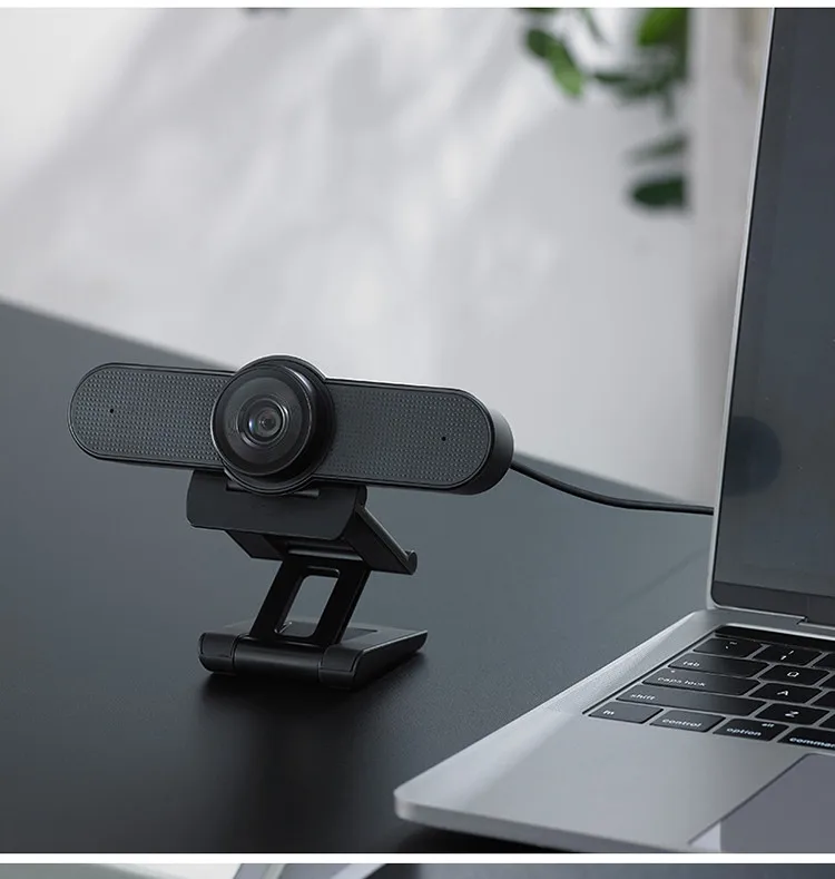 4K HD microphone wide-angle lens web camera live Noise-canceling Microphones window USB camera webcam