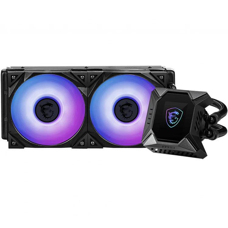 Кулер MSI MPG CORELIQUID K240 для процессора с водяным охлаждением, AM4, Поддержка Intel Socket CPU Cooler для процессора 5600G 5700G 5800X, для настольного компьютера