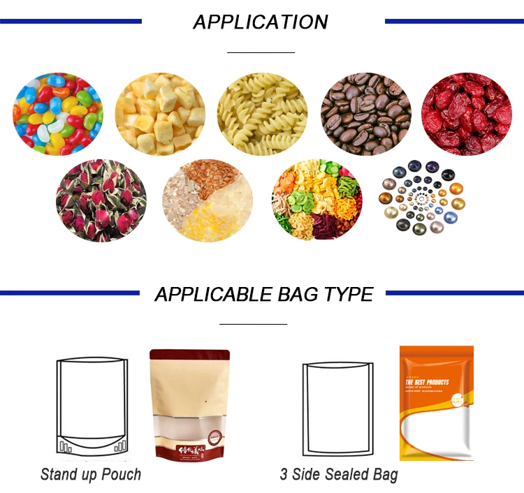 Volumetric Cups Device for Automatic Bag Packing Machine