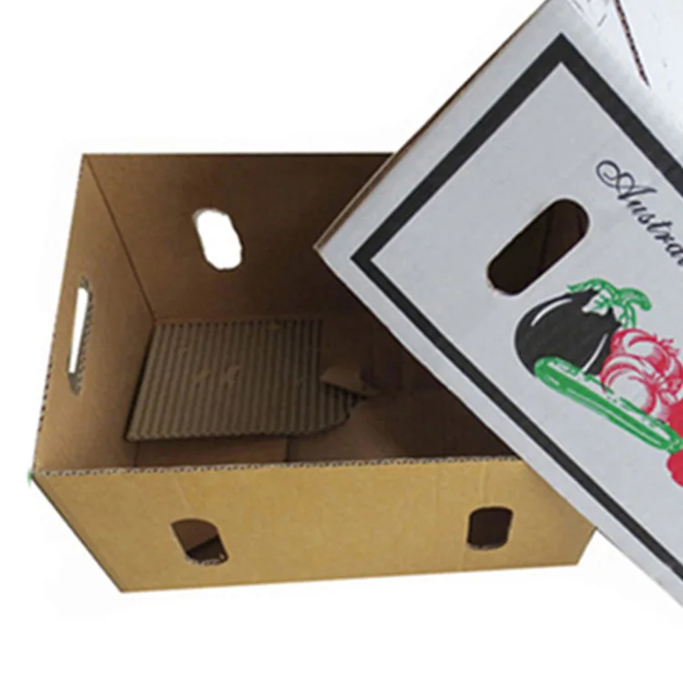 waterproof corrugated vegetable cardboard paper broccoli waxed boxes