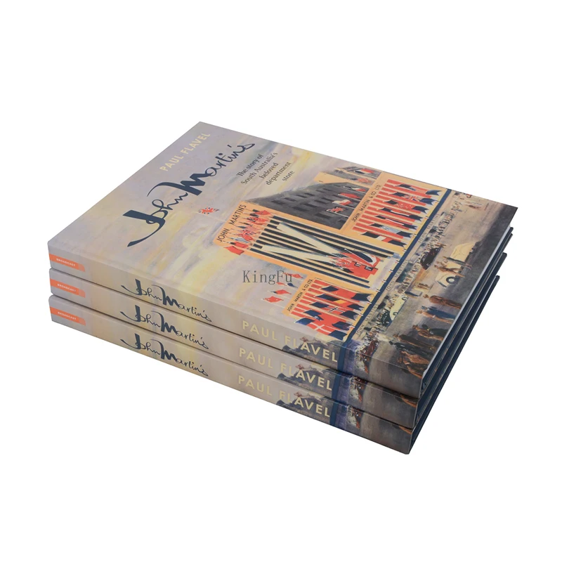 Professional Custom Thick Hardcover Book Printing Matte Lamination Full Color Art Paper Printing Books