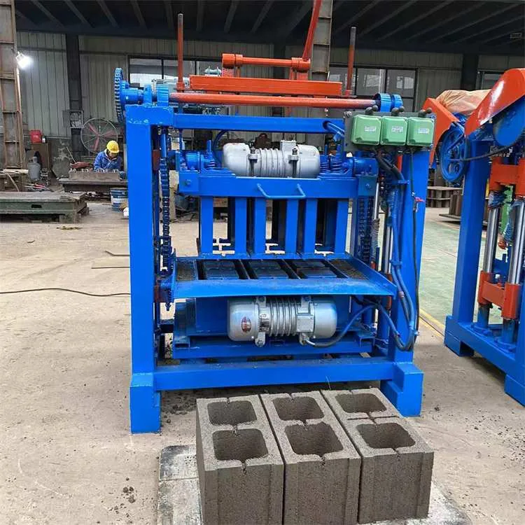 Small Hollow Brick Making Hydraulic Press Block Brick Machine Interlocking Brick Making Machine