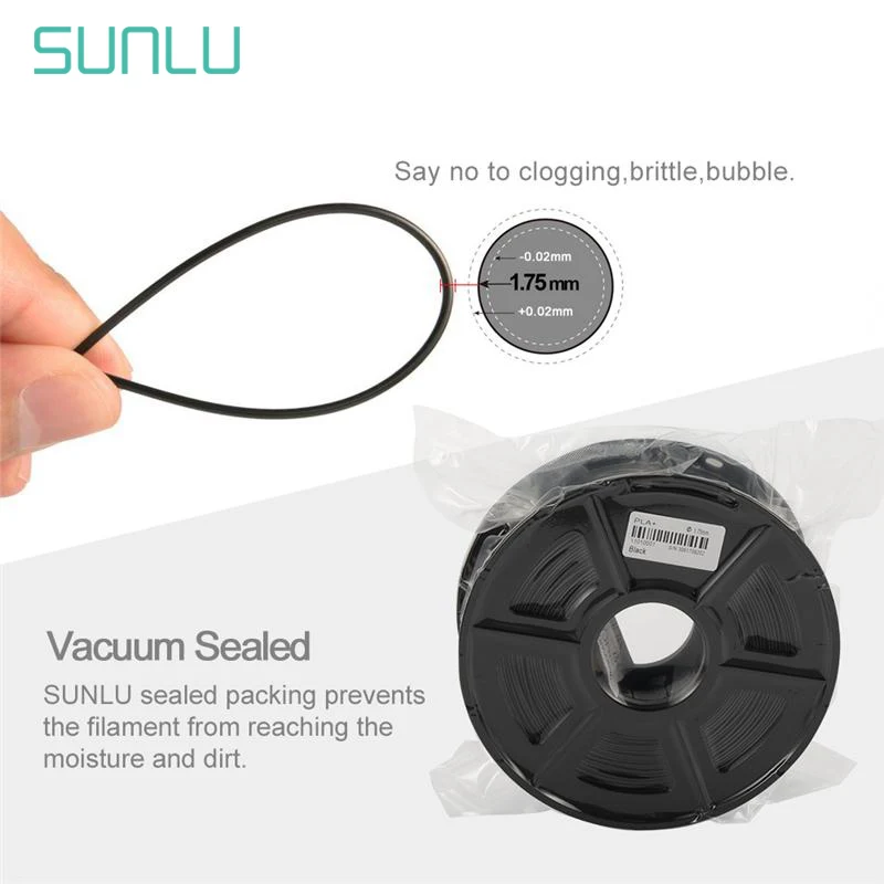 Non-toxic Pla filament 1kg abs 3d printer 1.75 mm hdpe filament for diy 3d printer