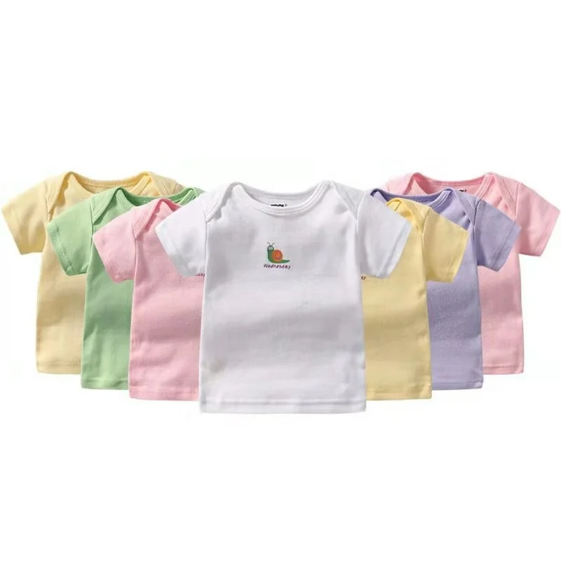 
Newborn Baby Clothes Wholesale Price Baby Tops Baby T-shirt Cotton With Low Price 