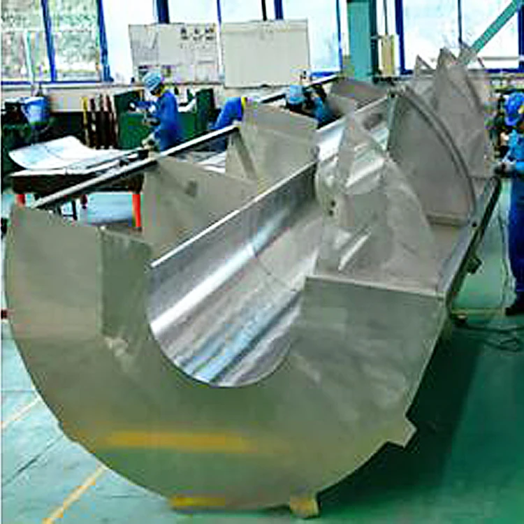 Custom Sheet Metal Fabrication Service Heavy Metal Assembly Large Steel Parts Welding Fabrication Process with Drawings