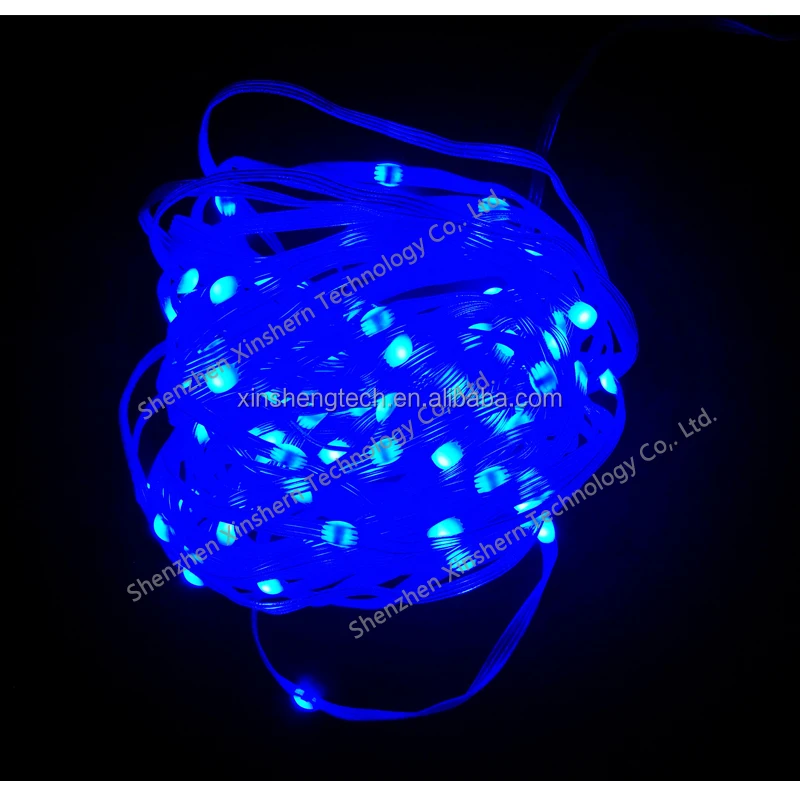 2m/3m/5m/10m Led Christmas Tree PVC String Lights Smart APP Remote Controller Led Strip Lights RGB LED String Decoration Lights