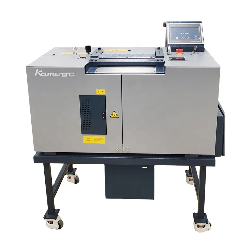 Kamege K300A High Precision Small Leather Splitting Machine 300mm Leather Production Machinery Handmade bag watch