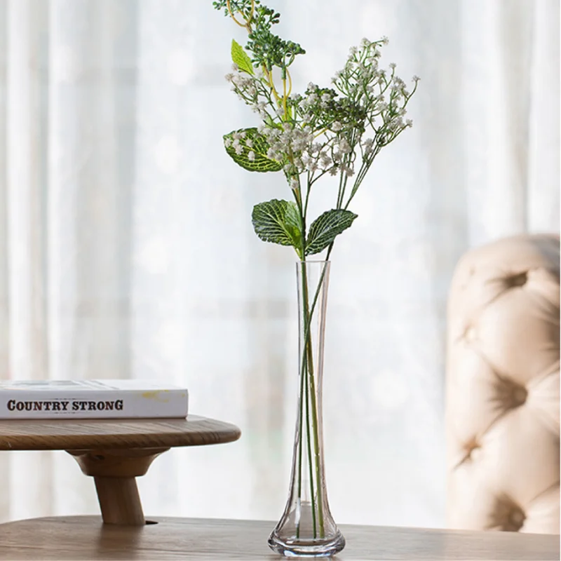 Aeofa European creative color small fresh glass vase dining room table furnishing