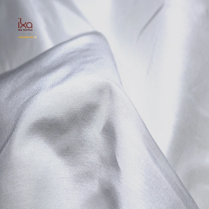Undye Natural White 16mm 30%Silk 70%Cotton Cool Silk Cotton Blend Fabric for Woman Dress