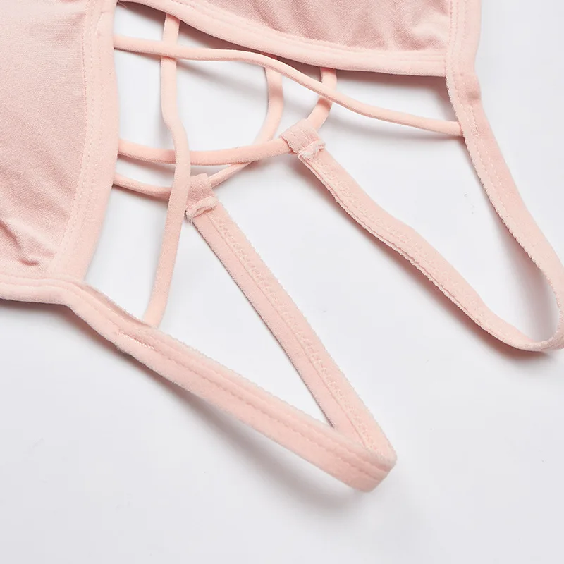 Женские удобные Ночное бюстгальтер бесшовные беспроводные сна без косточек без крючка